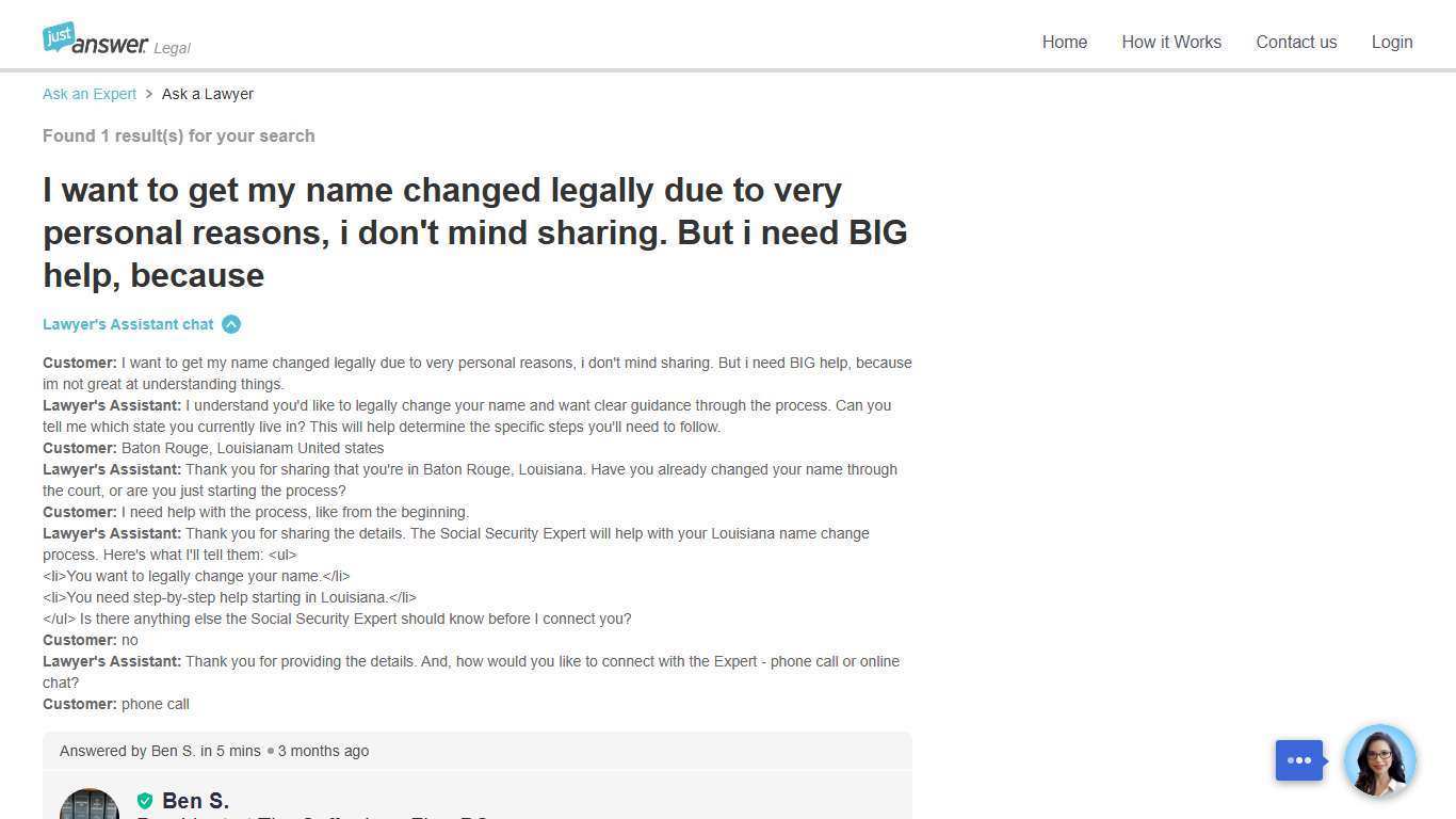 Legal Name Change in Louisiana: Step-by-Step Guide Q&A