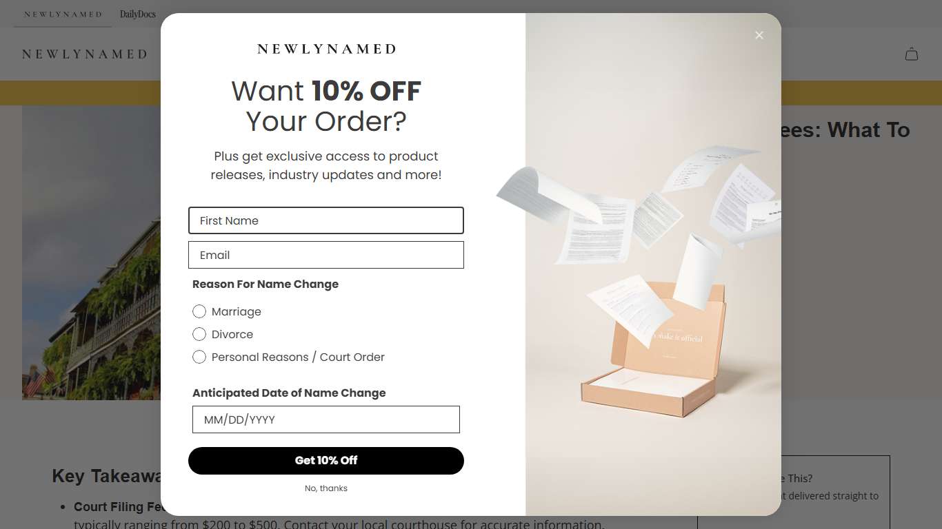 How Much Does It Cost To Change Your Name In Louisiana - NewlyNamed